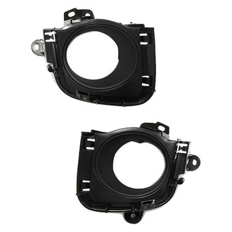 Replace® - Front Driver and Passenger Side Fog Light Bezel Set (Standard Line)
