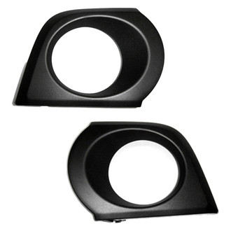 Replace® - Front Driver and Passenger Side Fog Light Bezel Set (Standard Line)