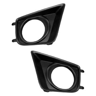 Replace® - Front Driver and Passenger Side Fog Light Bezel Set (Standard Line)