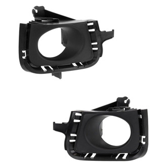 Replace® - Front Driver and Passenger Side Fog Light Bezel Set (Standard Line)