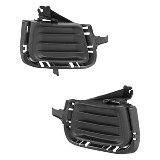 Replace® - Front Driver and Passenger Side Fog Light Cover Set (Standard Line)