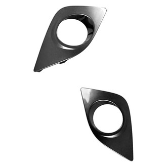 Replace® - Front Driver and Passenger Side Fog Light Bezel Set (Standard Line)