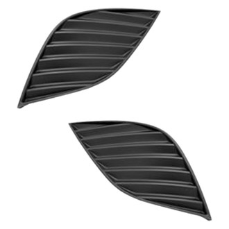 Replace® - Front Driver and Passenger Side Fog Light Cover Set (Standard Line)