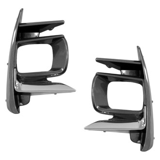 Replace® - Front Driver and Passenger Side Fog Light Bezel Set (Standard Line)