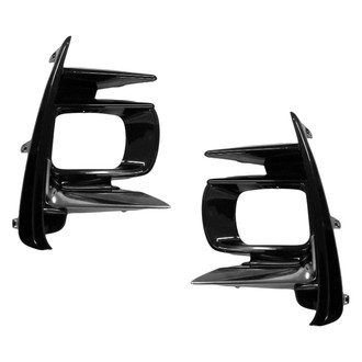 Replace® - Front Driver and Passenger Side Fog Light Bezel Set (Standard Line)