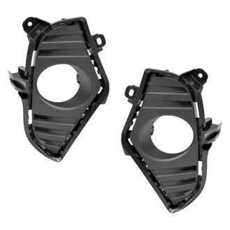 Replace® - Front Driver and Passenger Side Fog Light Bezel Set (CAPA Certified)