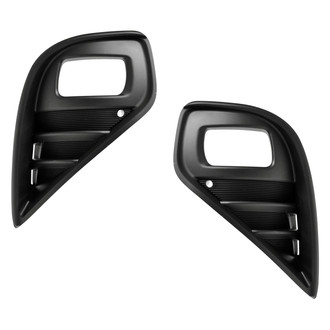Replace® - Front Driver and Passenger Side Fog Light Bezel Set (CAPA Certified)