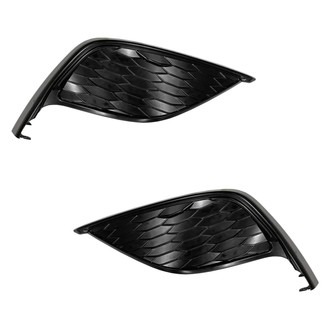 Replace® - Front Outer Driver and Passenger Side Fog Light Cover Set (Standard Line)
