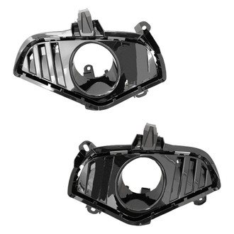 Replace® - Front Driver and Passenger Side Fog Light Bezel Set (Standard Line)