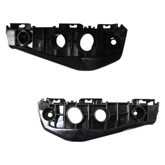 Replace® - Front Driver and Passenger Side Bumper Cover Side Support Set (Value Line)