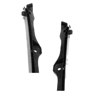 Replace® - Front Driver and Passenger Side Bumper Cover Side Support Set (Standard Line)