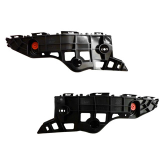 Replace® - Front Driver and Passenger Side Bumper Cover Side Support Set (CAPA Certified)