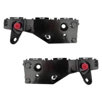 Replace® - Front Upper Driver and Passenger Side Bumper Support Bracket Set (CAPA Certified)
