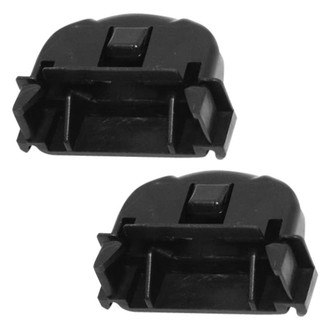 Replace® - Front Driver and Passenger Side Bumper Filler Panel Retainer Set (Standard Line)