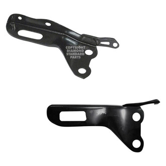 Replace® - Front Driver and Passenger Side Bumper Bracket Set (CAPA Certified)