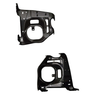 Replace® - Front Driver and Passenger Side Bumper Mounting Arm Set (CAPA Certified)
