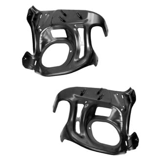 Replace® - Front Driver and Passenger Side Bumper Cover Side Extension Bracket Set (Standard Line)