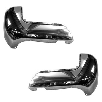 Replace® - Rear Outer Driver and Passenger Side Bumper End Set (Standard Line)