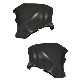 Replace® - Rear Driver and Passenger Side Bumper Cover Set (CAPA Certified)