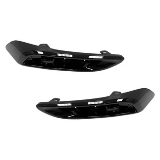 Replace® - Rear Driver and Passenger Side Bumper Cover Molding Set (Standard Line)