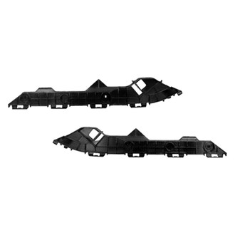 Replace® - Rear Outer Driver and Passenger Side Bumper Support Bracket Set (CAPA Certified)