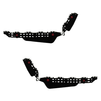 Replace® - Rear Driver and Passenger Side Bumper Cover Support Set (CAPA Certified)