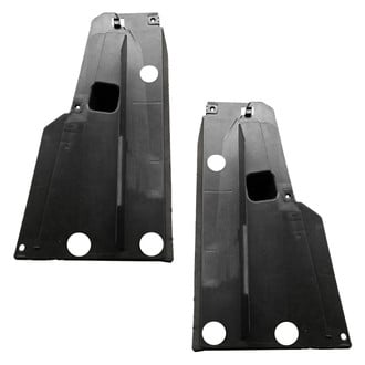 Replace® - Rear Outer Driver and Passenger Side Bumper Cover Bracket Set (CAPA Certified)