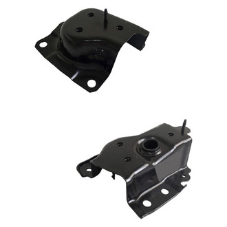 Replace® - Rear Driver and Passenger Side Bumper Bracket Set (CAPA Certified)