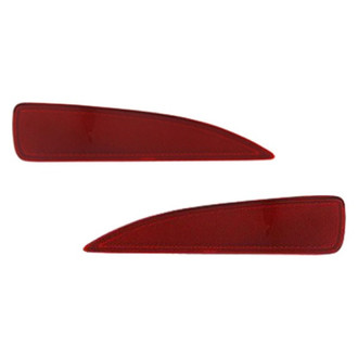 Replace® - Rear Driver and Passenger Side Bumper Reflector Set (Brand New OE)