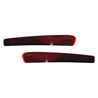 Replace® - Rear Driver and Passenger Side Bumper Reflector Set (Standard Line)