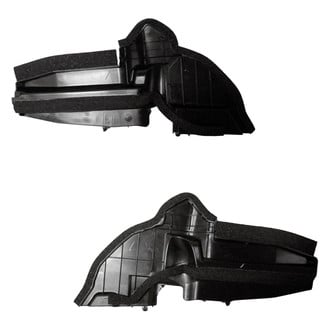 Replace® - Driver and Passenger Side Radiator Support Air Deflector Set (CAPA Certified)