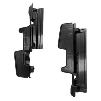 Replace® - Driver and Passenger Side Grille Air Deflector Set (Standard Line)