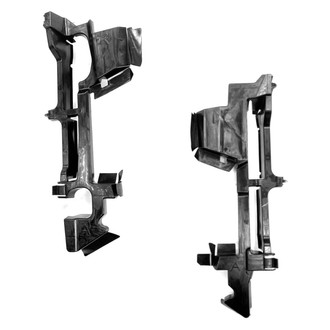 Replace® - Driver and Passenger Side Grille Air Deflector Set (Standard Line)
