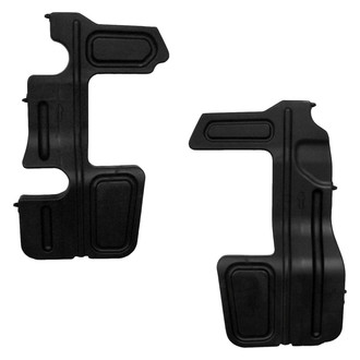 Replace® - Outer Driver and Passenger Side Radiator Support Air Deflector Set (CAPA Certified)