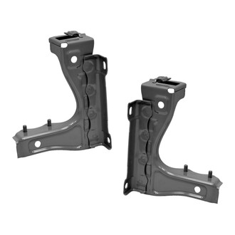 Replace® - Driver and Passenger Side Radiator Support Bracket Set (CAPA Certified)