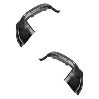 Replace® - Front Driver and Passenger Side Fender Liner Rear Section Set (Standard Line)