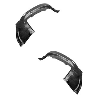 Replace® - Front Driver and Passenger Side Fender Liner Rear Section Set (CAPA Certified)
