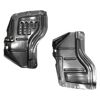 Replace® - Front Driver and Passenger Side Fender Liner Front Section Set (CAPA Certified)