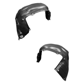 Replace® - Front Rearward Driver and Passenger Side Fender Liner Rear Section Set (Standard Line)