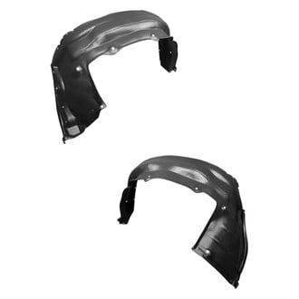 Replace® - Front Rearward Driver and Passenger Side Fender Liner Rear Section Set (Standard Line)