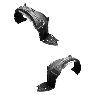 Replace® - Front Driver and Passenger Side Fender Liner Set (Standard Line)