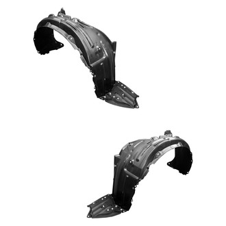 Replace® - Front Driver and Passenger Side Fender Liner Set (CAPA Certified)