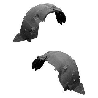 Replace® - Front Driver and Passenger Side Fender Liner Set (CAPA Certified)
