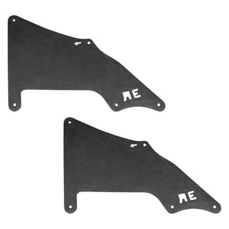 Replace® - Front Rearward Driver and Passenger Side Fender Splash Shield Set (Standard Line)