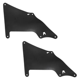 Replace® - Front Rearward Driver and Passenger Side Fender Splash Shield Set (Standard Line)