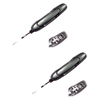 Replace® - Rear Driver and Passenger Side Exterior Door Handle Set (Standard Line)