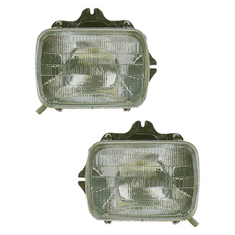 Replace® - Driver and Passenger Side Replacement Headlight Set (Standard Line)