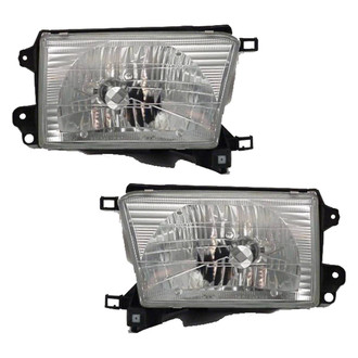 Replace® - Driver and Passenger Side Replacement Headlight Set (CAPA Certified)