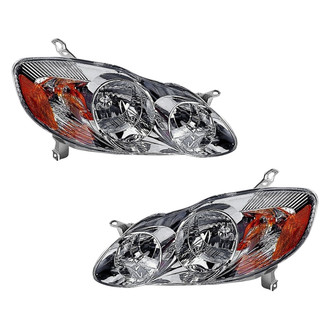 Replace® - Driver and Passenger Side Replacement Headlight Set (Value Line)