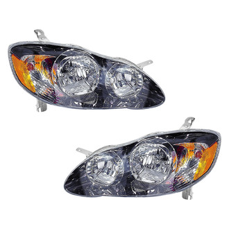 Replace® - Driver and Passenger Side Replacement Headlight Set (Value Line)